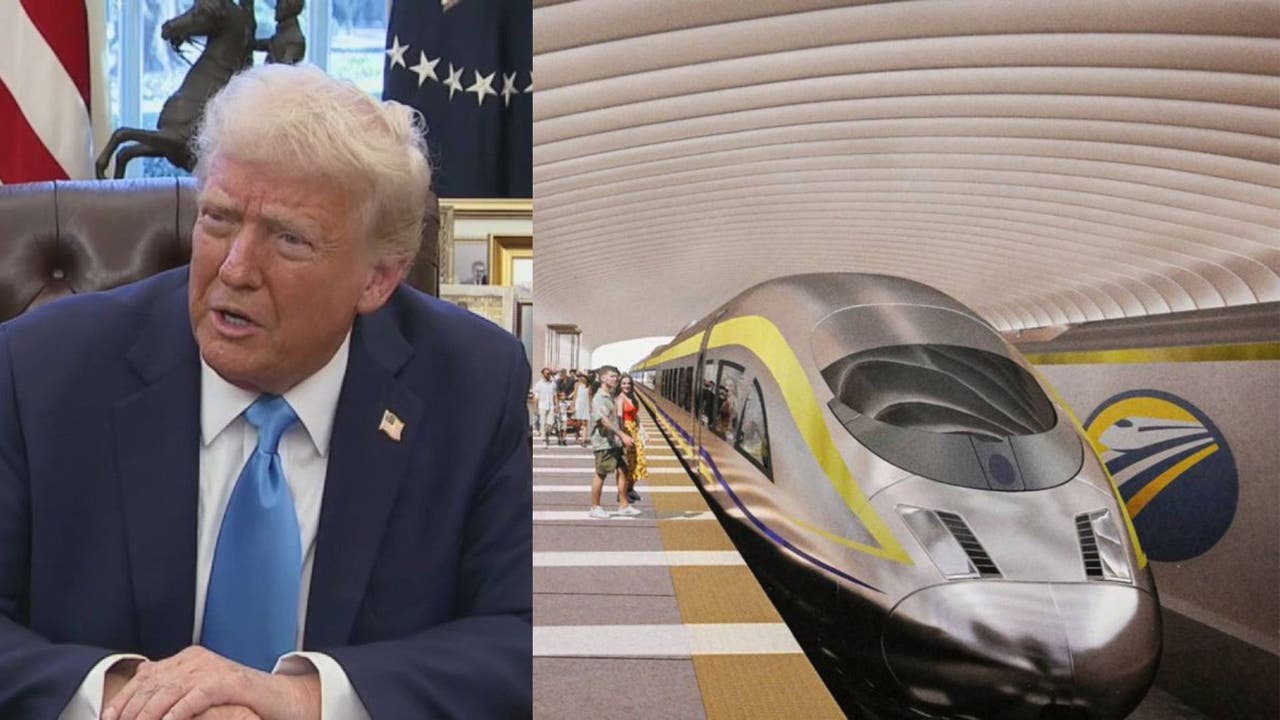 Trump investigating California's high-speed rail project