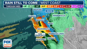'Pineapple Express' among trio of atmospheric river events impacting California for days