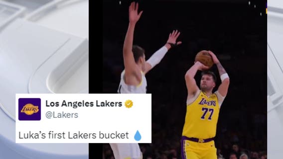 Lakers blow out Jazz in Luka Dončić's debut