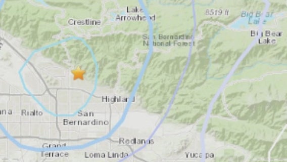 Back-to-back earthquakes strike San Bernardino County