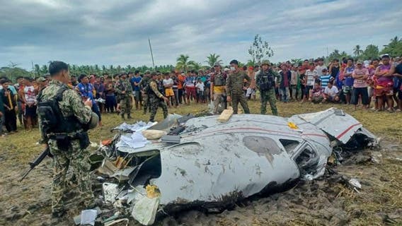 US Marine from California identified as one of 4 people killed in Philippines plane crash