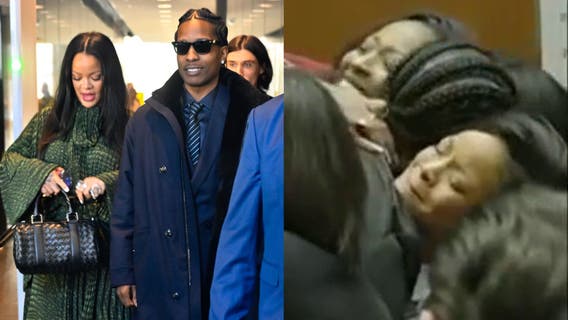 VIDEO: A$AP Rocky runs to Rihanna's arms after not-guilty verdict