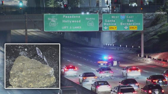 Freeway attack: CHP searching for suspect who threw rocks at drivers on 110, 10 Freeways