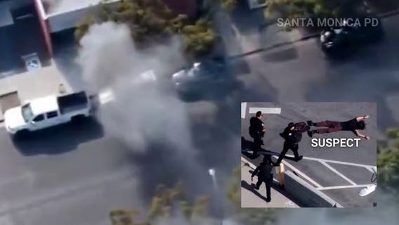 Alleged arsonist accused of setting off 4 fires in Santa Monica