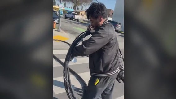 Video shows Huntington Park residents stop copper wire thieves