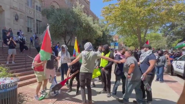 Two pro-Palestinian student groups suspended at UCLA