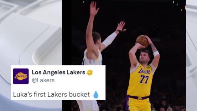 Lakers blow out Jazz in Luka Dončić's debut