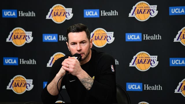 Here's what Lakers coach JJ Redick said he'll be prioritizing over the NBA All-Star break