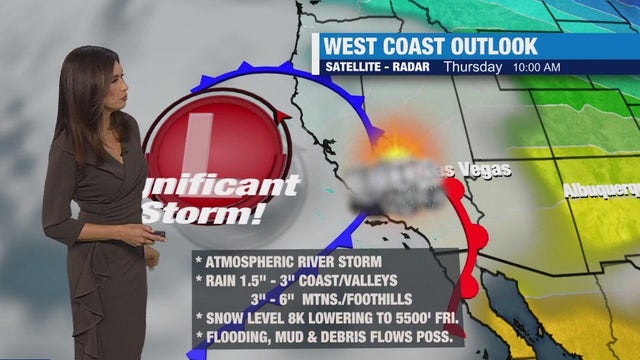 Severe storm drenching Los Angeles this week