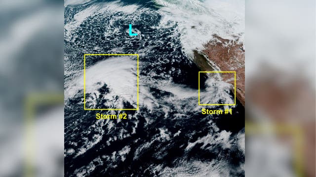 Los Angeles Weather updates: Atmospheric river arrives in SoCal