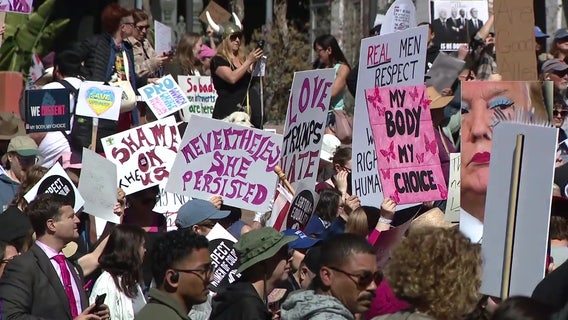 Women's March Los Angeles: Protesters demand equal rights in DTLA as part of global movement