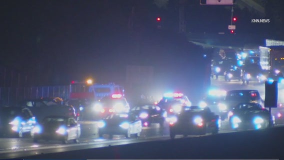 1 killed in multi-vehicle crash on 405 Freeway in Brentwood