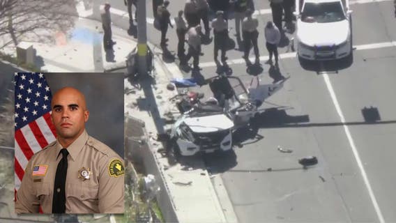 San Bernardino County Sheriff's deputy killed in crash during pursuit