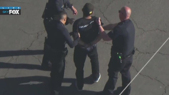 Assault suspect in custody after pursuit, standoffs in LA County