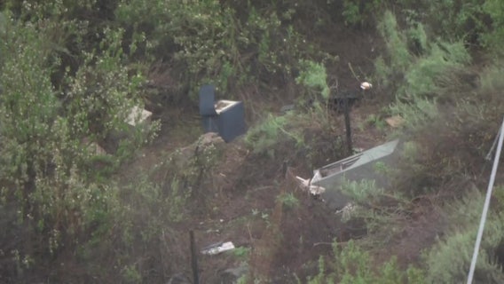 Stolen safes filled with passports, wedding album found dumped on side of Simi Valley road