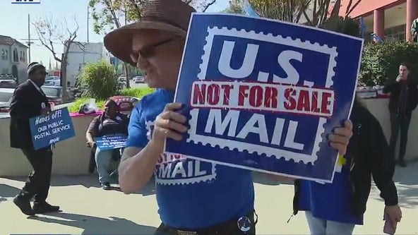 Postal workers in LA, other cities warn of privatization risk: 'U.S. mail is not for sale'