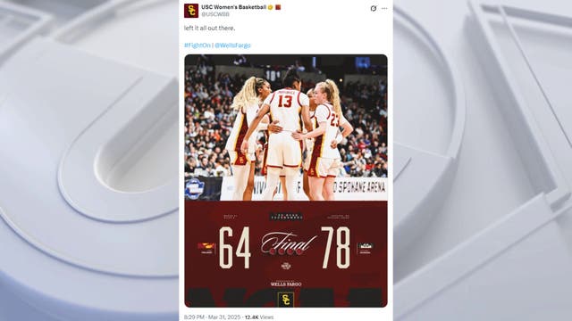 Lady Trojans' magical March run ends in Elite 8 loss to UConn