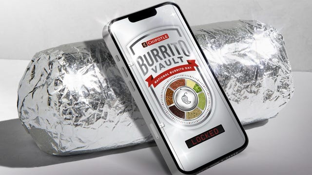 Chipotle's Burrito Vault BOGO game returns ahead of National Burrito Day