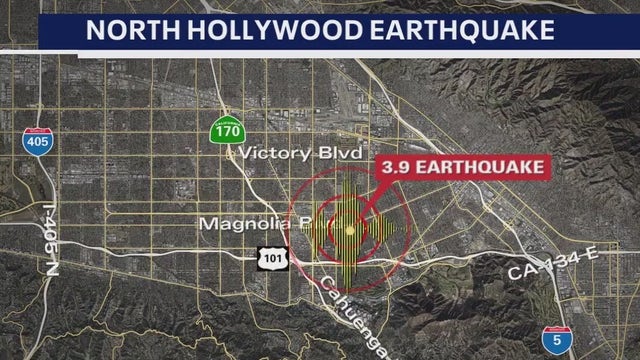 Los Angeles earthquake rattles North Hollywood on Oscar Sunday