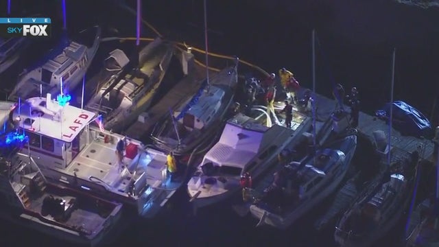 LAFD saves sinking vessel in Wilmington