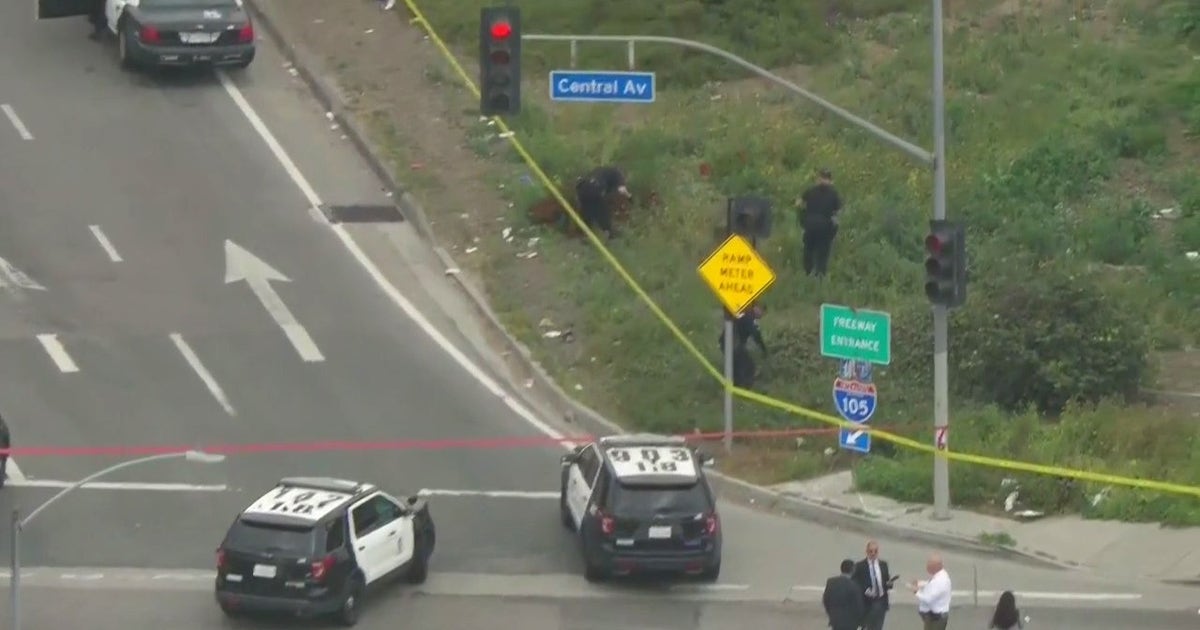 Police chase ends in shooting near 105 Freeway in LA County | FOX 11 ...