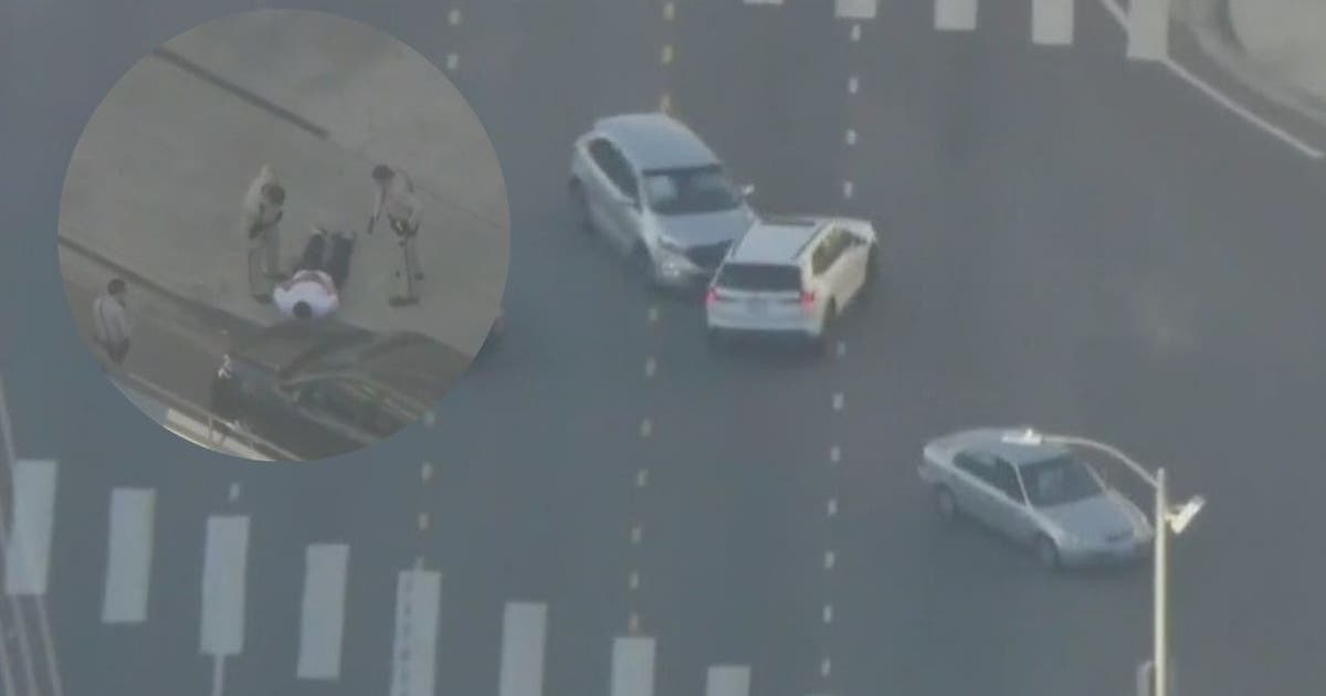 Pursuit suspect in stolen car arrested in Echo Park | FOX 11 Los Angeles