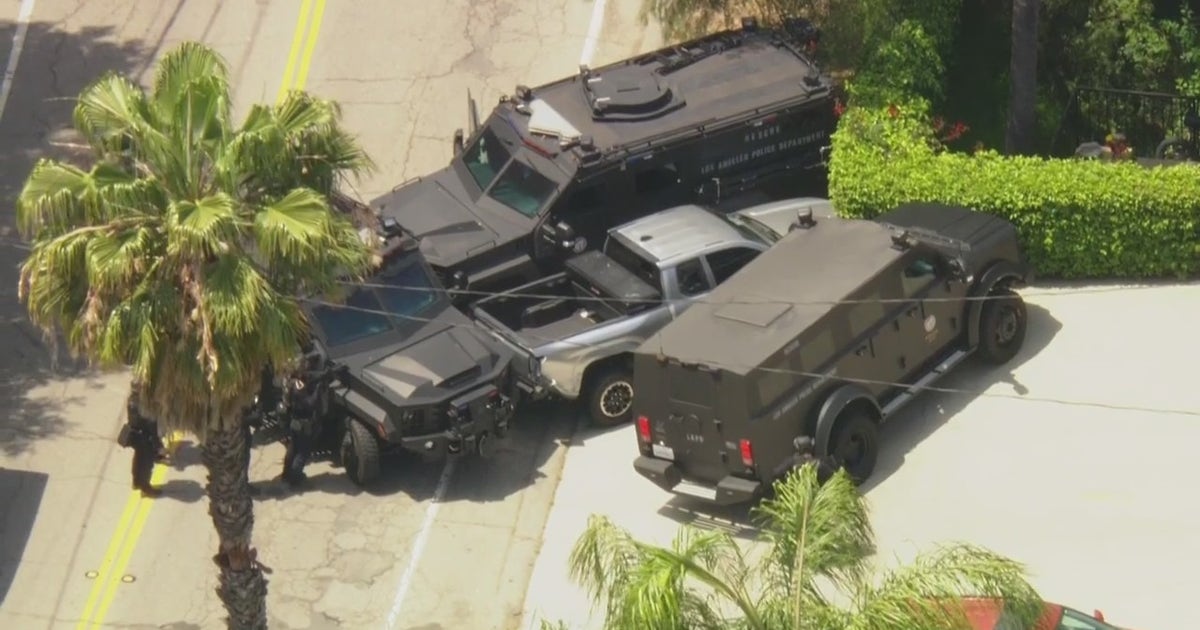 LA woman taken into custody following pursuit, hours-long standoff on ...