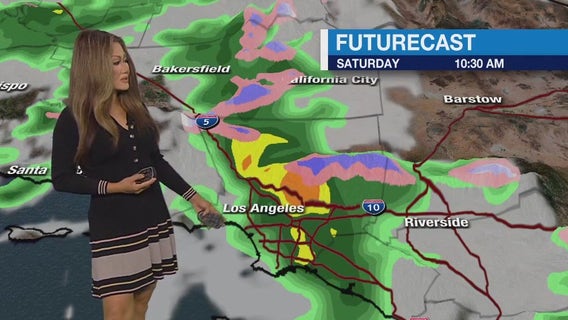 Rain, thunderstorms enter Southern California forecast - here's when