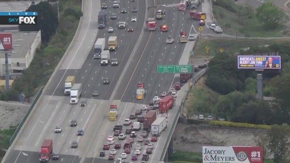 710 Freeway in Long Beach reopens after oil spill