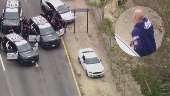 Alleged domestic violence suspect in custody after high-speed chase, standoff ends in Del Rey