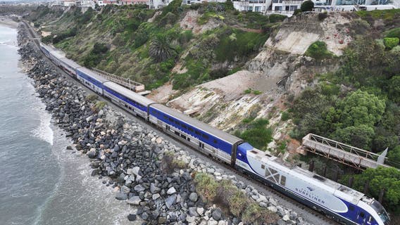 Passenger rail service through San Clemente suspended for emergency repairs