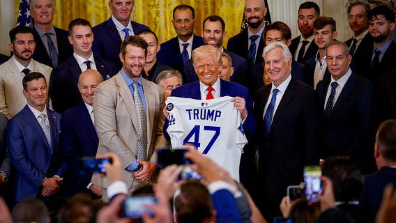 Dodgers celebrate 2024 World Series win at the White House
