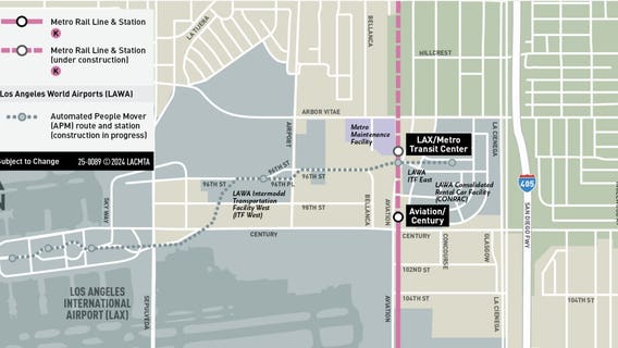LAX/Metro Transit Center Station set to open June 6