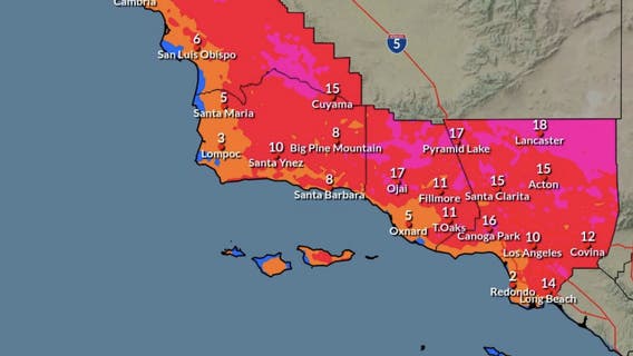 Southern California 'mini heat wave': Warmest temperatures of the year expected