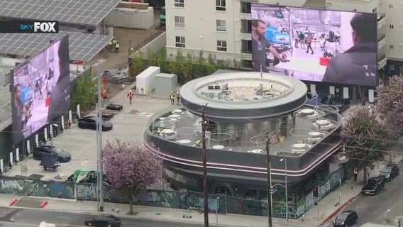 Tesla diner and drive-in theater in Hollywood nears opening