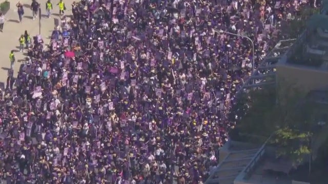 LA County workers end 48-hour strike for higher wages