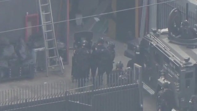 SWAT standoff lasts for more than half a day in South LA