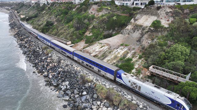 Passenger rail service through San Clemente suspended for emergency repairs