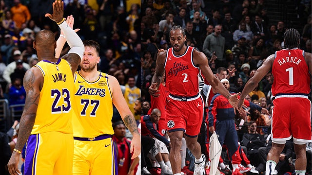 NBA playoff picture: Here's where the Lakers and Clippers currently stand