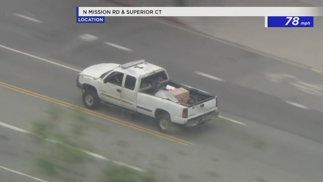 CHP searching for car theft suspect in downtown LA