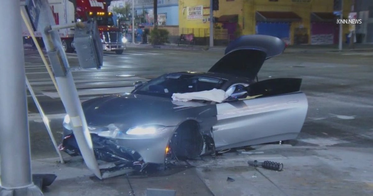 Aston Martin pursuit suspect who died after crash in Boyle Heights ID'd ...