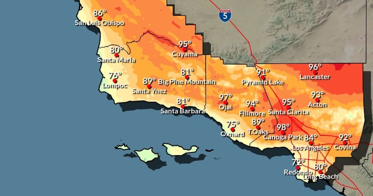 Mini heat wave to hit Southern California - here's when | FOX 11 Los ...