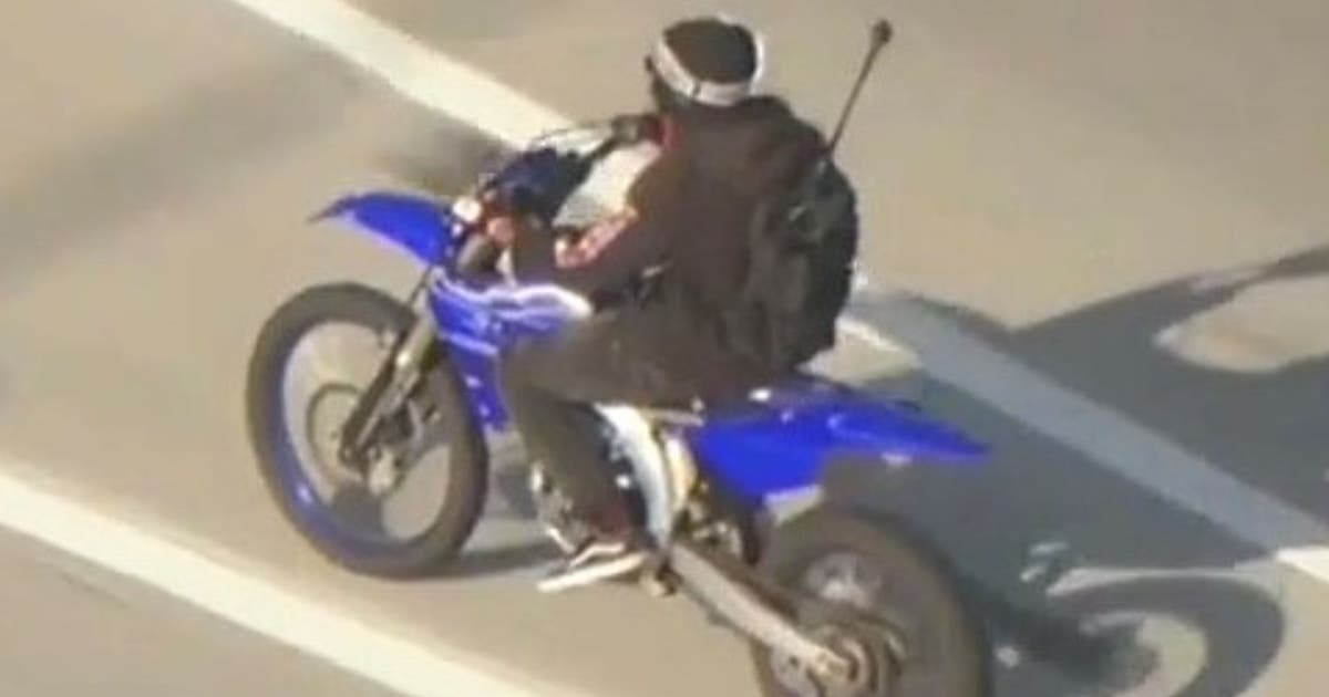 Allegedly-armed dirt bike rider leads car chase across Los Angeles ...