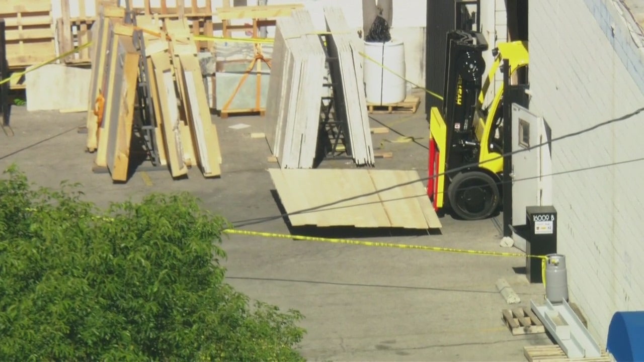 Man trapped beneath marble slab in Van Nuys rescued by bystanders