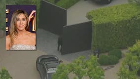 Man charged with stalking after crashing into Jennifer Aniston's Bel Air home