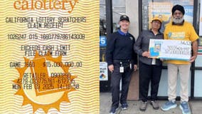 $15 million California Lottery scratcher sold in Los Angeles