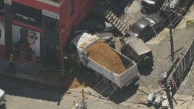 Dump truck crashes into famed Whisky a Go Go