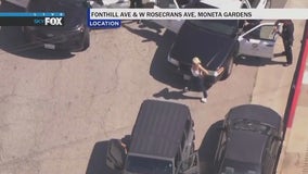 Two arrested after pursuit of suspected stolen Jeep ends in Hawthorne