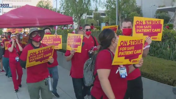 Long Beach nurses strike for 24 hours - here's what they're asking for