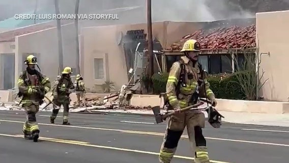 Palm Springs car explosion being investigated as terrorism: 1 dead